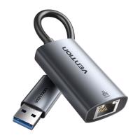 Adaptér Vention USB-A + USB-C na gigabitový Ethernet 0,15 m