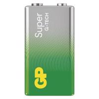 Alkalická baterie GP Super 9V (6LR61), 1 ks B01501