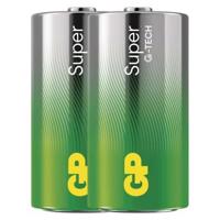 Alkalická baterie GP Super C (LR14), 2 ks B01302