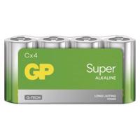 Alkalická baterie GP Super C (LR14), 4 ks B01304