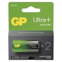 Alkalická baterie GP Ultra Plus C (LR14), 2 ks B03312
