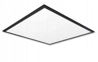 Berge LED panel černý 60 x 60cm - 40W - 3800Lm - neutrální bílá MP0036