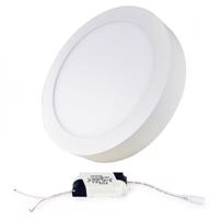 Berge LED panel kruhový 225x35mm přisazený - 18W - 230V - 1480Lm - Studená bílá MD0033