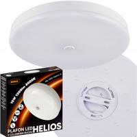 Berge LED stropní svítidlo s pohybovým a soumrakovým senzorem 15W - IP40 - Neutrální bílá barva PB-15W-HELIOS-S