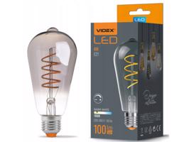 Berge LED žárovka filament - E27 - 4W - ST64 - stmívatelná - teplá bílá
