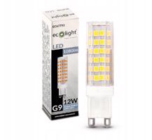 Berge LED žárovka - G9 - 12W - studená bílá