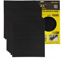 Berge List brusného papíru sada brusných hadříků 10 kusů 230x280mm zrnitost P150
