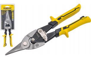 Berge Nůžky na stříhání ocelového plechu 250mm rovné CrV