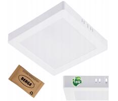 Berge Přisazený čtvercový LED panel 18W - 1980lm - Neutrální bílá barva BP-N/T-S-18W-NW