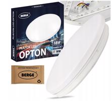 Berge Přisazený LED stropní panel 18W 1440lm Kulatý SZ MP0321