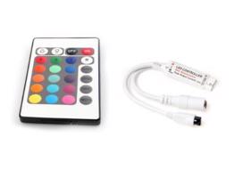 Berge RGB kontroler s ovladačem pro LED pásky 72W 24 tlačítek