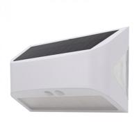 Eco Light Bílá solární fasádní lampa 6W 4000K SOE-10 EC61028