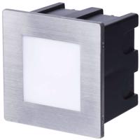 Emos LED orientační vestavné svítidlo AMAL 80×80, 2W teplá bílá,IP65 ZC0109 ZC0109