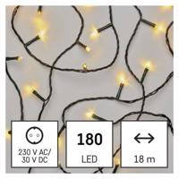 Emos LED vánoční řetěz, 18 m, venkovní i vnitřní, teplá bílá, časovač D4AW04