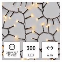 Emos LED vánoční řetěz – ježek, 6 m, venkovní i vnitřní, teplá bílá, časovač D4BW04