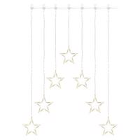 Emos LED vánoční závěs – 7 hvězd, 67x125 cm, vnitřní, teplá bílá DCGW14