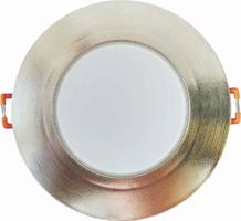 Greenlux Podhledové bodové svítidlo LED BONO-R MATT CHROM 8W NW 580lm, Neutrální bílá GXLL037 GXLL037