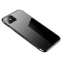Hurtel Čiré barevné pouzdro gelové pouzdro s kovovým rámečkem Samsung Galaxy A22 4G černé 9145576232439
