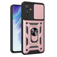 Hurtel Hybrid Armor Camshield pouzdro pro Samsung Galaxy A54 5G obrněné pouzdro s krytem fotoaparátu růžové 9145576272916