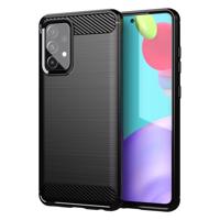 Hurtel Karbonové flexibilní pouzdro Samsung Galaxy A72 4G černé 9111201929975