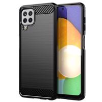Hurtel Ohebné pouzdro Carbon Case Samsung Galaxy A22 4G černé 9145576212561