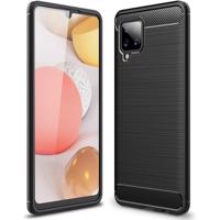 Hurtel Ohebné pouzdro Carbon Case Samsung Galaxy A42 5G černé 9111201916098
