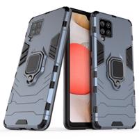 Hurtel Pancéřové hybridní pouzdro Ring Armor + magnetický držák Samsung Galaxy A42 5G modré 9111201915497