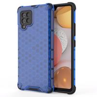 Hurtel Pancéřové pouzdro Honeycomb s gelovým rámečkem Samsung Galaxy A42 5G modré 9111201932227