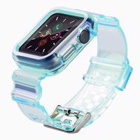 Hurtel Řemínek Light Set silikonový řemínek náramek pouzdro pro Watch 3 38mm / Watch 2 38mm modrá 9145576223840