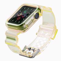 Hurtel Řemínek Light Set silikonový řemínek náramek pouzdro pro Watch 3 42mm / Watch 2 42mm žlutá 9145576223772