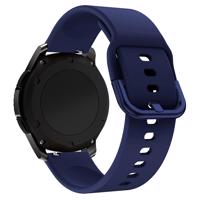 Hurtel Silikonový řemínek TYS smartwatch band universal 20mm dark blue 5907769309823