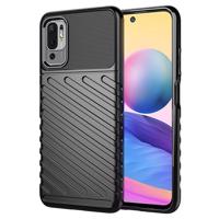 Hurtel Thunder Case flexibilní pancéřový kryt Xiaomi Redmi Note 10 5G / Poco M3 Pro černý 5907769330629