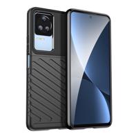 Hurtel Thunder Case Silikonové pancéřové pouzdro Xiaomi Poco F4 5G černé 9145576267721