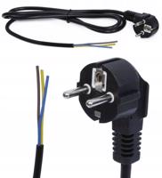 Interlook 1,5M napájecí kabel 230V se zástrčkou | PWC-1,5M-ČERNÁ Černá 2226-160