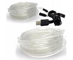 Interlook Ambient Light RGB-5M |Jednostranné optické vlákno | Vícebarevný LED pásek | El drát 4635 4635