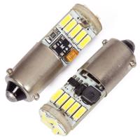 Interlook Auto LED žárovka BA9S 15 SMD 4014 bez polarity H6W 12V 1473-58