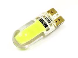 Interlook Auto LED žárovka W5W T10 1W COB 360st CAN BUS Silikon Pomarańczowy 12V 921-156