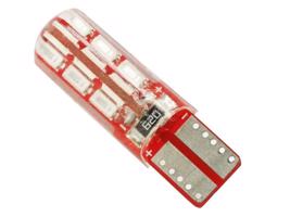 Interlook Auto LED žárovka W5W T10 24 SMD 3014 CAN BUS Silikon Pomarańczowy 12V 1065-156