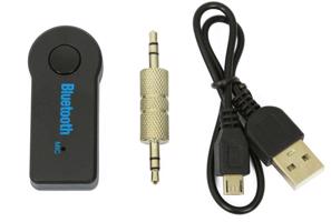 Interlook Bezdrátový audio přijímač (adaptér) Bluetooth 12V 3.0 A2DP + EDR | JACK AUX IL964