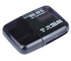 Interlook CR-026 | Univerzální USB čtečka paměťových karet All In One Pomarańczowy 2036-156