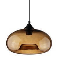Interlook GB-D28-BR | Moderní skleněné závěsné svítidlo | Hnědý 3521 3521