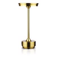 Interlook HJA30-GOLD | Stolní lampa s vestavěnou baterií | Noční lampa se třemi barvami světla | Atmosférická lampa do hotelu nebo restaurace 4859 4859