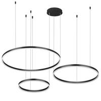 Interlook RLK-C03-69W-B | Vícedílné moderní závěsné svítidlo | LED | Černá 3553 3553