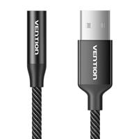 Jednoportová externí zvuková karta USB Vention Gome 1m (černá)