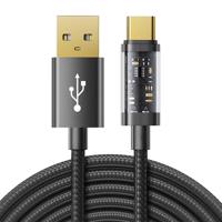 Kabel pro USB-A / Data / Typ C / 3A / 2m Joyroom S-UC027A20 (černý) 044993