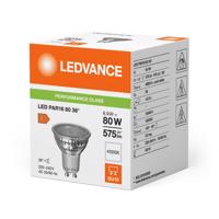 LED žárovka LED PAR16 GU10 6.9W = 80W 575lm 4000K Neutrální Bílá 36° LEDVANCE