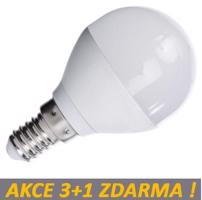 LED21 LED žárovka 4W 340lm E14 Teplá bílá, 3+1 ZDARMA