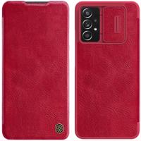 Nillkin Qin kožené pouzdro Samsung Galaxy A73 červené 6902048237674