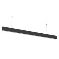 Optonica LED lineární závěsné svítidlo nepropojitelné 50W černé, Neutrální bílá 5383