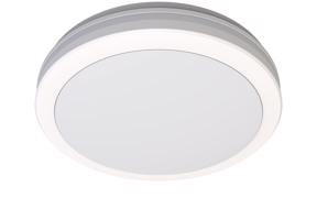Optonica LED Outdoor Stropní svítidlo bílé 20W CCT IP65 - MICROWAVE SENSOR